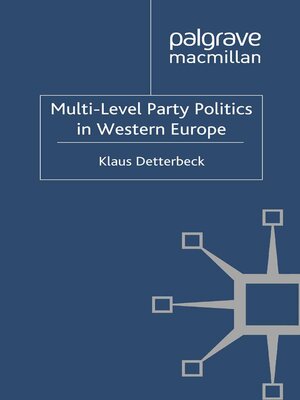 cover image of Multi-Level Party Politics in Western Europe